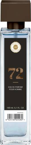 Apa de parfum pentru barbati Nr. 72, 150ml, IAP Pharma