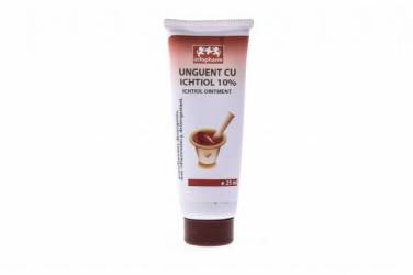 Unguent cu ichtiol 10%, 25ml - Infofarm