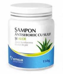 SAMPON ANTISEBOREIC CU SULF SI ALOE 150G - VITALIA PHARMA