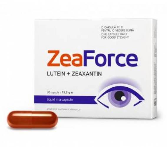 ZEAFORCE - LUTEINA + ZEAXANTIN 30cps - Vitaslim
