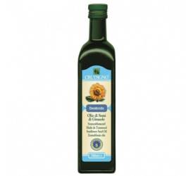 Ulei din seminte de floarea soarelui dezodorizat 750ml ECO-BIO, CRUDIGNO
