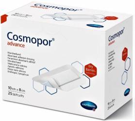 Hartmann Cosmopor advance 10cm/8cm - 25 bucati