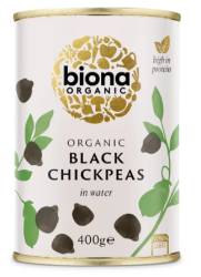 Naut negru bio la conserva, eco-bio, 400g - Biona