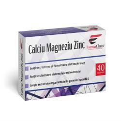 CALCIU MAGNEZIU ZINC 40cps, FARMACLASS