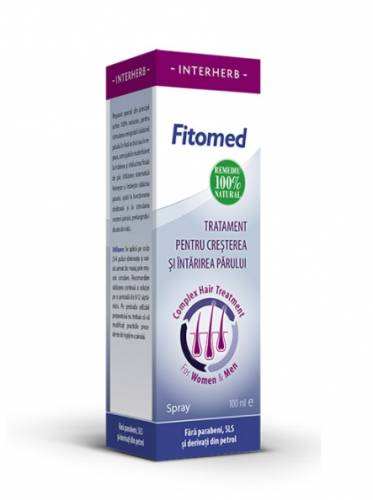 Fitomed Tratament pentru cresterea si ingrijirea parului, 100ml - INTERHERB
