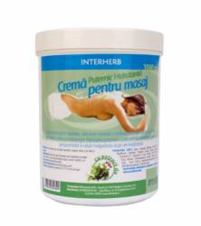 Crema pentru masaj cu extract de alge marine, 1000ml - INTERHERB