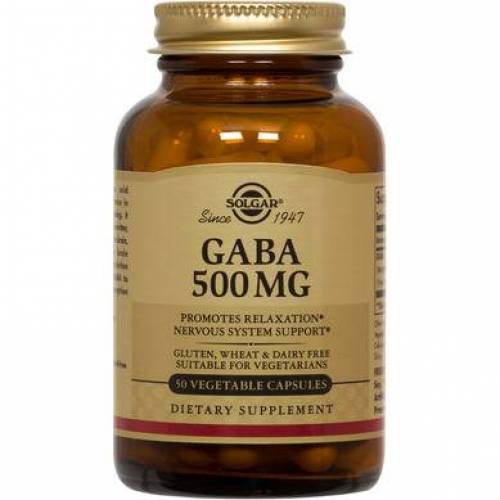 Gaba 500mg 50cps - SOLGAR