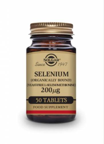 Selenium 200mcg 50 tb - SOLGAR