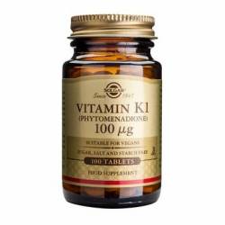 Vitamina K1 100mcg 100cps - SOLGAR