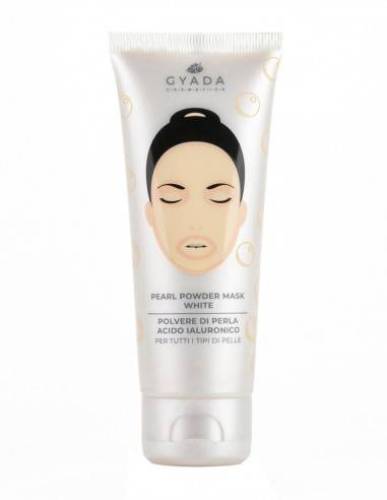 Masca de fata alba cu pudra de perle, 75 ml - Gyada Cosmetics