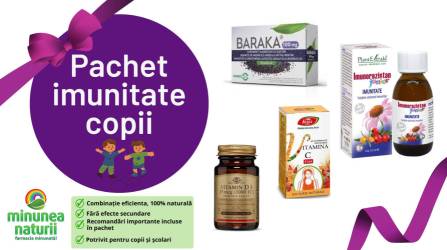 Pachet pentru imunitate crescuta copii si scolari