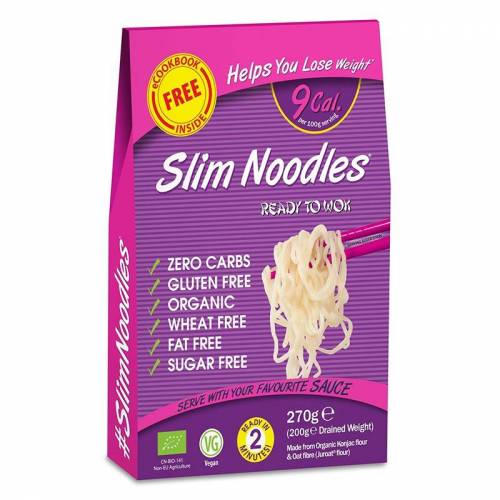 Taietei din faina de konjac, eco-bio, 270g - Slim Pasta