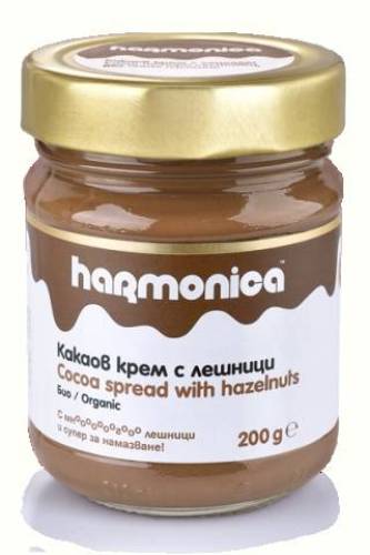 Crema de cacao cu alune, 200g - Harmonica