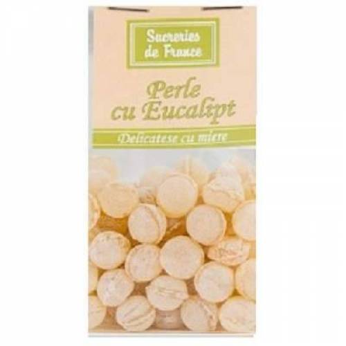 Dropsuri cu miere si esenta naturala de eucalipt, 100g - Apidava