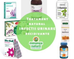 Tratament natural INFECTII URINARE recidivante