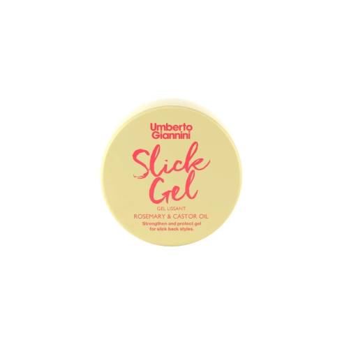 Gel pentru netezirea parului cu ulei de Rozmarin si Ricin Slick Gel Strong Curls, 50ml, Umberto Giannini