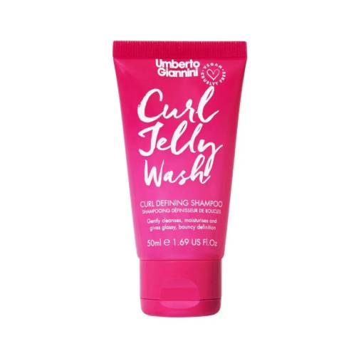 Sampon travel size pentru definirea buclelor cu vitamina B5 Curl Jelly Wash, 50ml, Umberto Giannini