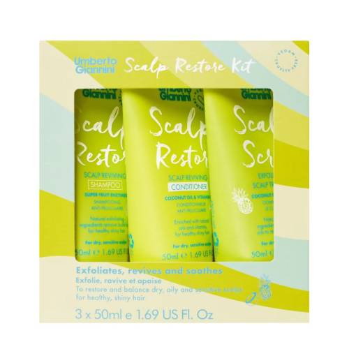 Set travel size anti-matreata Scalp Restore Kit, 1 bucata, Umberto Giannini
