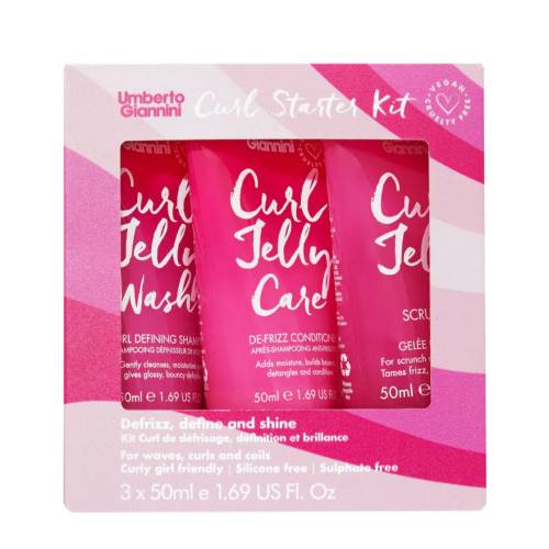 Set travel size pentru definirea buclelor Curl Jelly Care, 1 bucata, Umberto Giannini