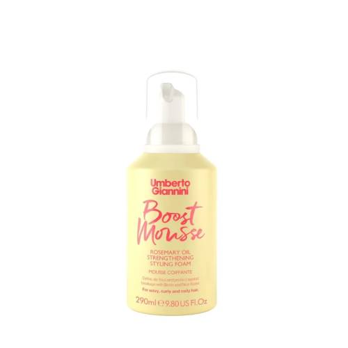 Spuma fortifianta cu ulei de Rozmarin pentru parul cret Strong Curl, 290ml, Umberto Giannini