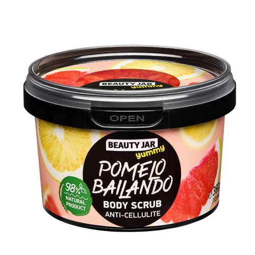 Scrub anticelulitic pentru corp Pomelo Bailando, 360g, Beauty Jar