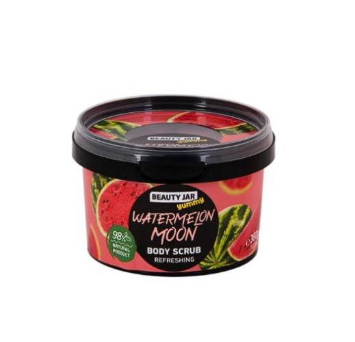 Scrub revigorant pentru corp Watermelon Moon Yummy, 360g, Beauty Jar