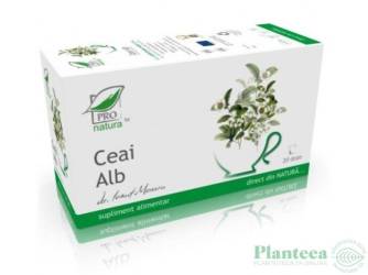 Ceai Alb, 20 plicuri, Medica - Pro Natura