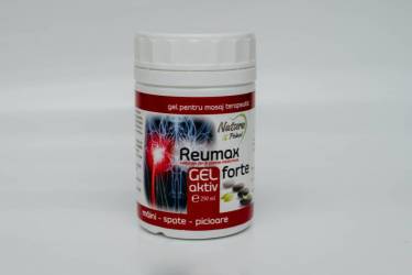 Gel aktiv relaxant reumax forte complex din 8 plante, 250ml - Natura Plant Poieni