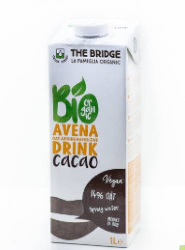 Lapte vegetal din Ovaz si Cacao 1l ECO-BIO, The Bridge