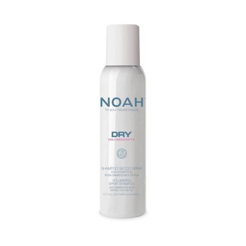 Sampon uscat pentru volum fara apa cu extract de trandafir de Damasc si urzica, 200ml, Noah
