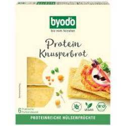 Paine proteica crocanta, fara gluten, eco-bio, 110 g, Byodo