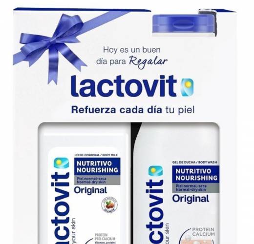 Set Gel de Dus 600ml si Lapte de Corp 400ml - Lactovit