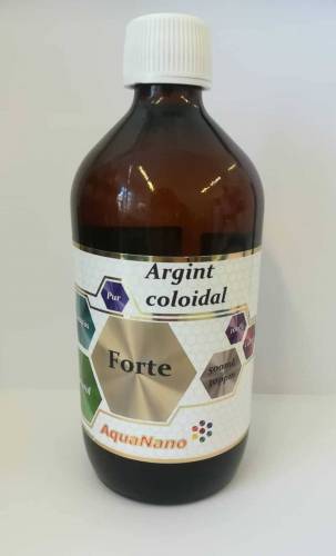 Argint coloidal FORTE 30ppm - 500ml - AquaNano