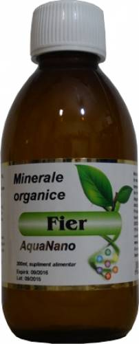 Fier organic coloidal - 200ml - AquaNano