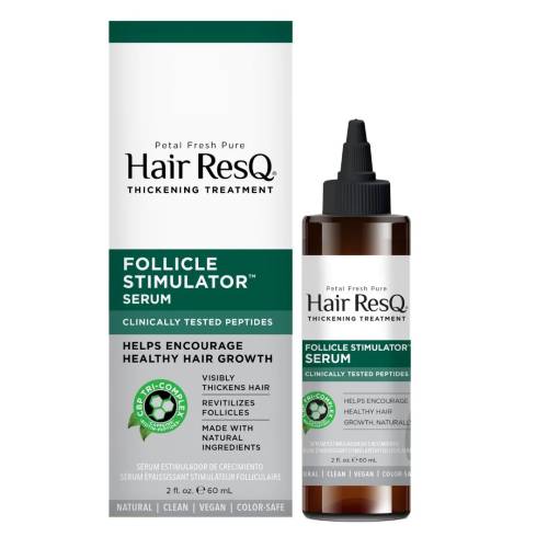 Ser tratament pentru indesirea si stimularea cresterii parului Petal Fresh Pure, 60ml, Hair ResQ