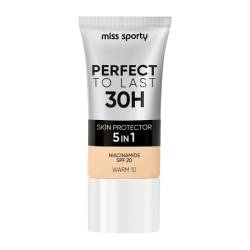 Fond de ten Perfect To Last 30H 10 Warm, 22ml, Miss Sporty