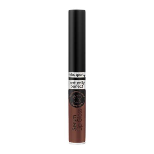 Gloss de buze serum Naturally Perfect 80 Chocolate, 2.3ml, Miss Sporty