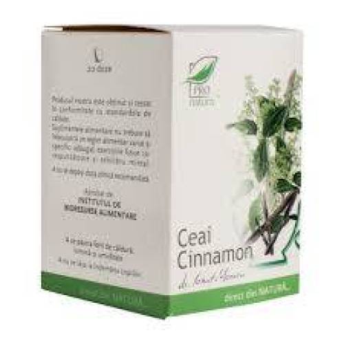 Ceai Cinnamon, 20 plicuri, Medica - ProNatura