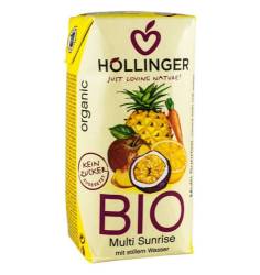 Multi sunrise suc din amestec de fructe - eco-bio 0,2l - Hollinger