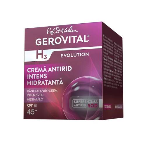 Gerovital H3 Evolution Crema Antirid  SPF 10 50ml