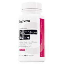 Keratine pentru stimularea cresterii parului Ivahair, 1000 mg, 60 capsule, Ivatherm