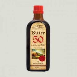 Bitter 50 Plante cu Ganoderma 500ml - Dacia Plant