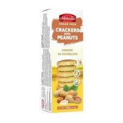 Crackers cocanti cu arahide, fara gluten, 120 g, Molendini