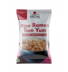 Taitei Ramen instant din orez Tom Yum, eco-bio, 72 g, Arche
