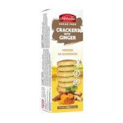 Crackers - Biscuiti crocanti cu ghimbir, 120 g, fara gluten, Molendini