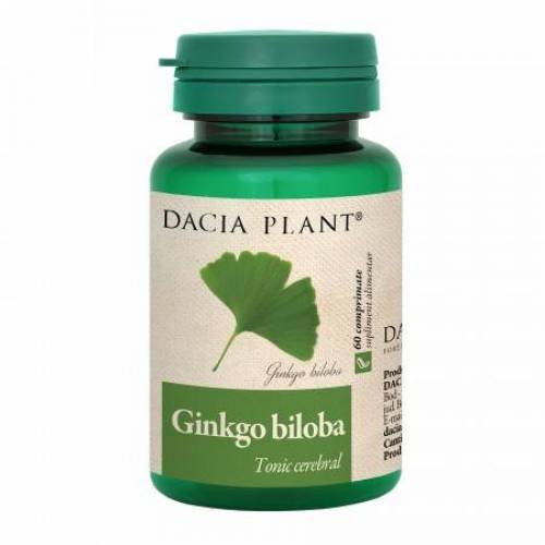 Ginko Biloba 60cps - Dacia Plant