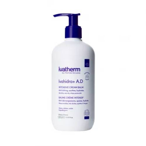Crema balsam intens emolienta Ivahidra+ A.D, 400 ml – Ivatherm