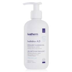 Gel de spalare emolient cu efect calmant Ivahidra+ A.D, 250 ml – Ivatherm