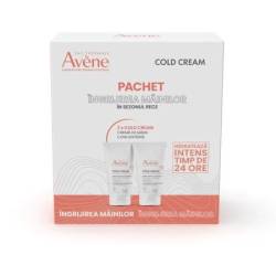 Pachet Crema Concentrata pentru Maini Cold Cream, Avene, 50 ml + 50 ml