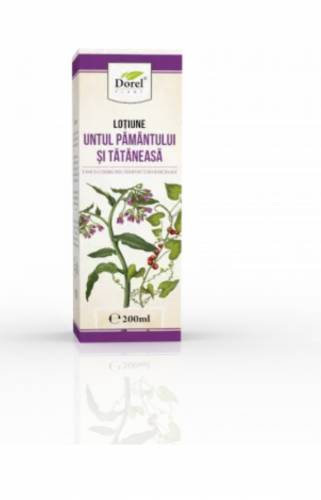Lotiune cu untul pamantului cu tataneasa, 200ml - Dorel Plant